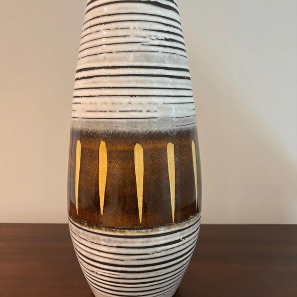 Large Retro Vintage Vase Scheurich W. Germany 14.80" - Picture 4 of 10